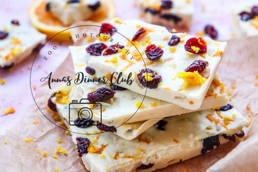 White chocolate cranberry bark - semi exclusive set 2