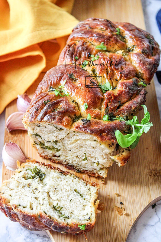 Garlic Swirl Bread PLR set
