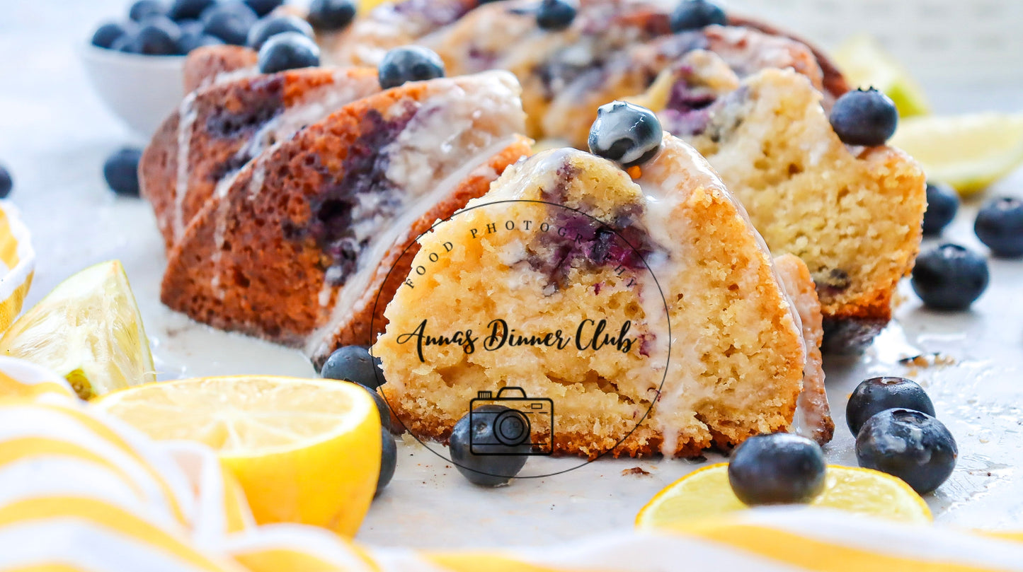 Lemon Blueberry Bundt Cake PLR set