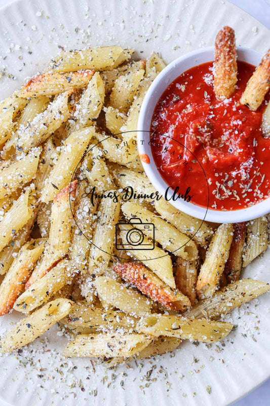 Air Fryer Pasta Chips TikTok viral recipe semi exclusive  set 2