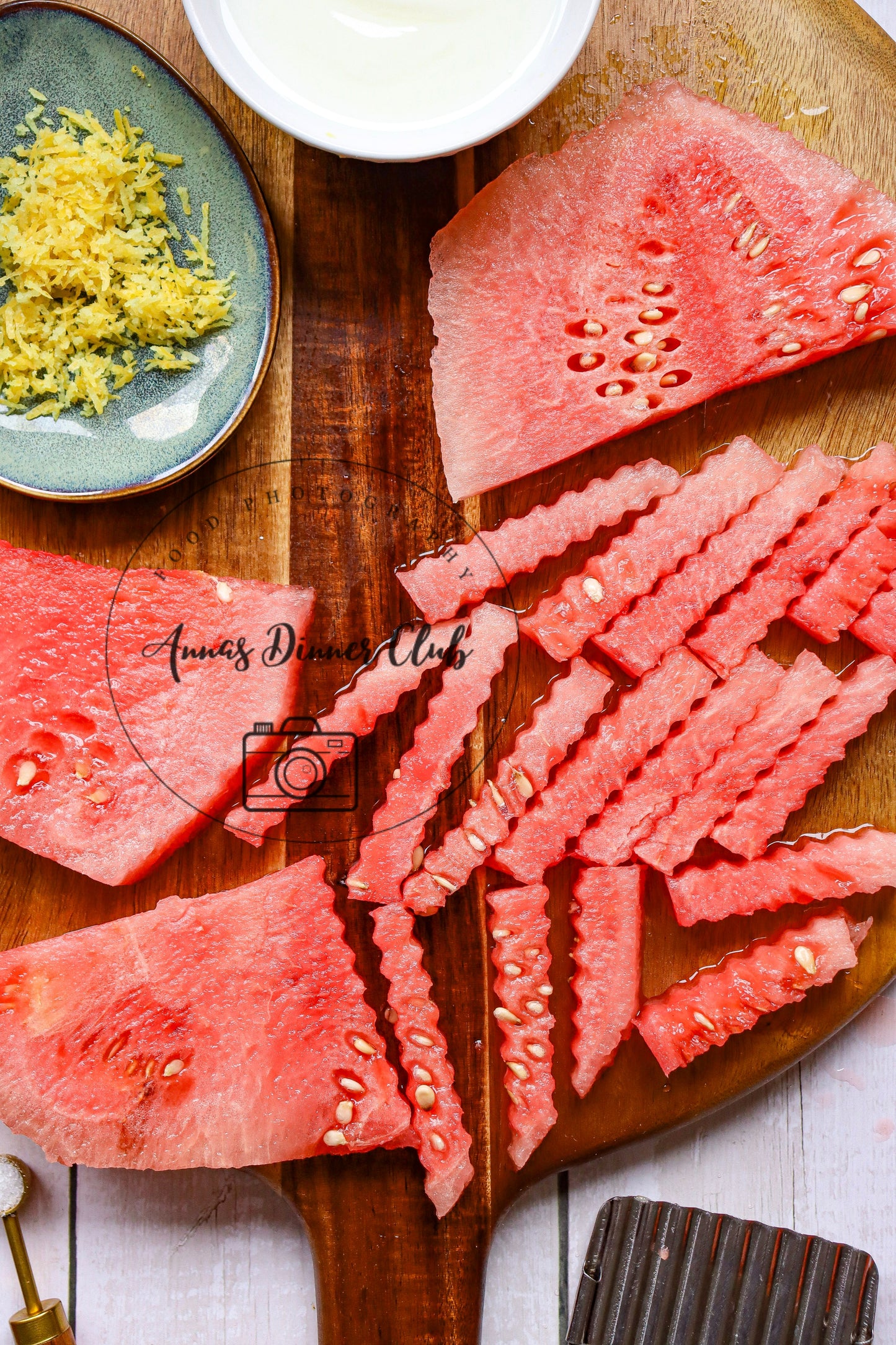 Watermelon crinkle fries semi exclusive set 1