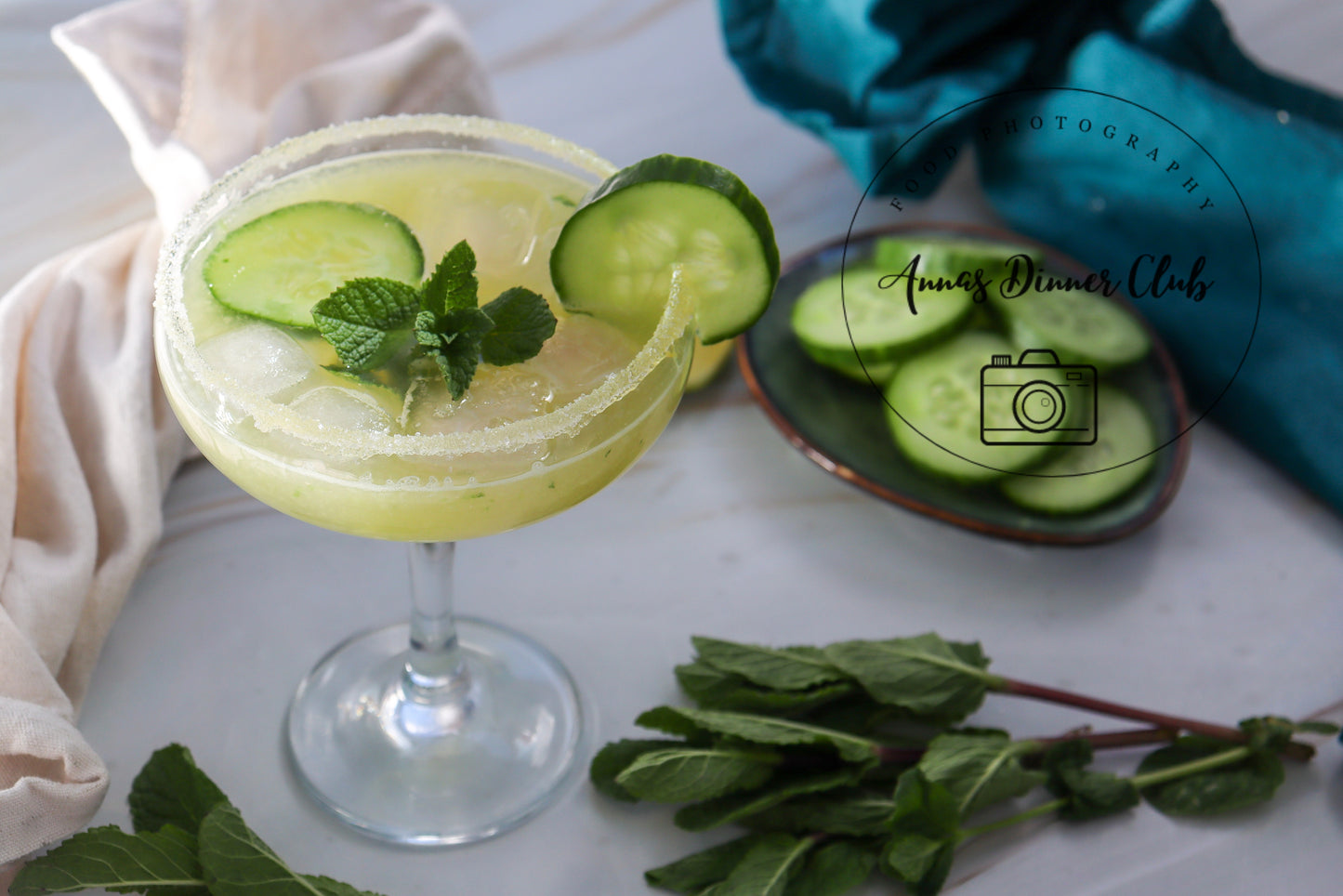 Cucumber Margarita Mocktail Limited PLR set