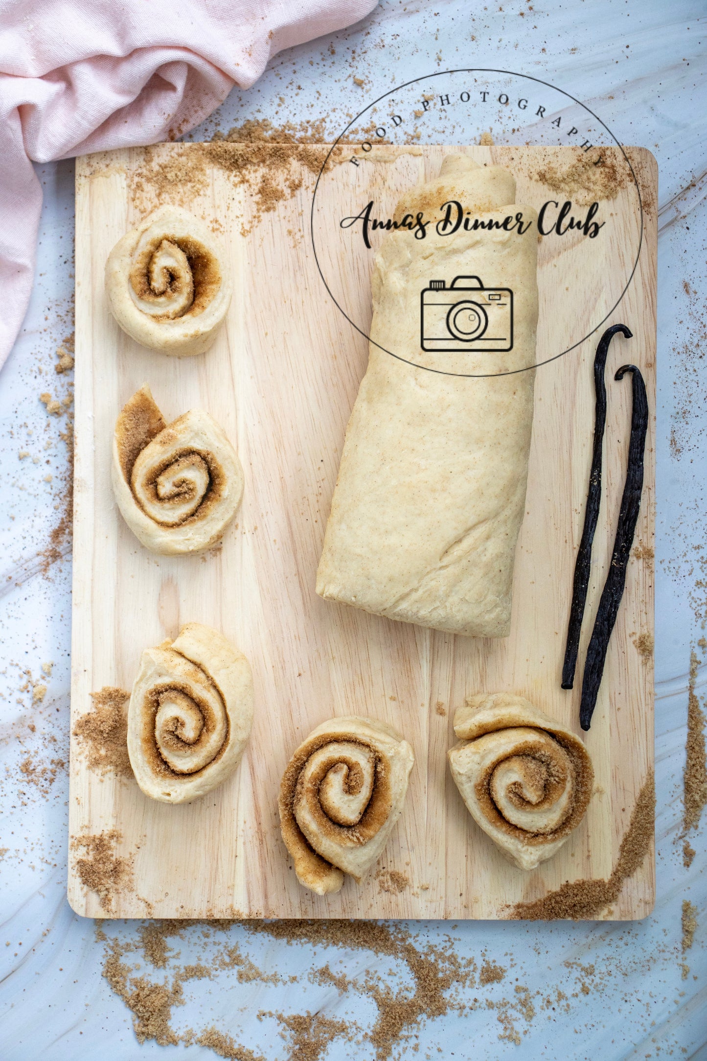 Vanilla Cinnamon rolls exclusive set 5