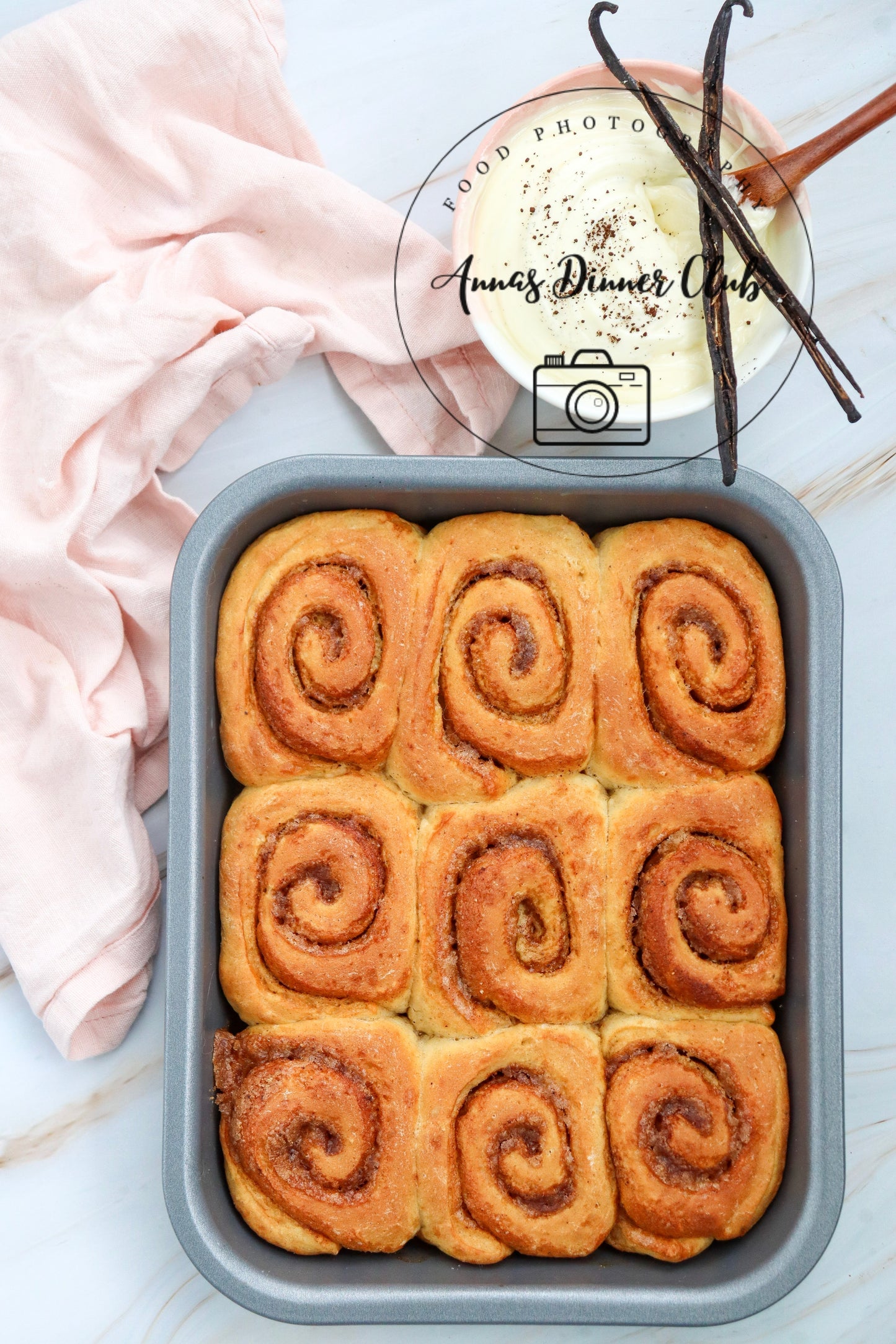 Vanilla Cinnamon rolls exclusive set 5