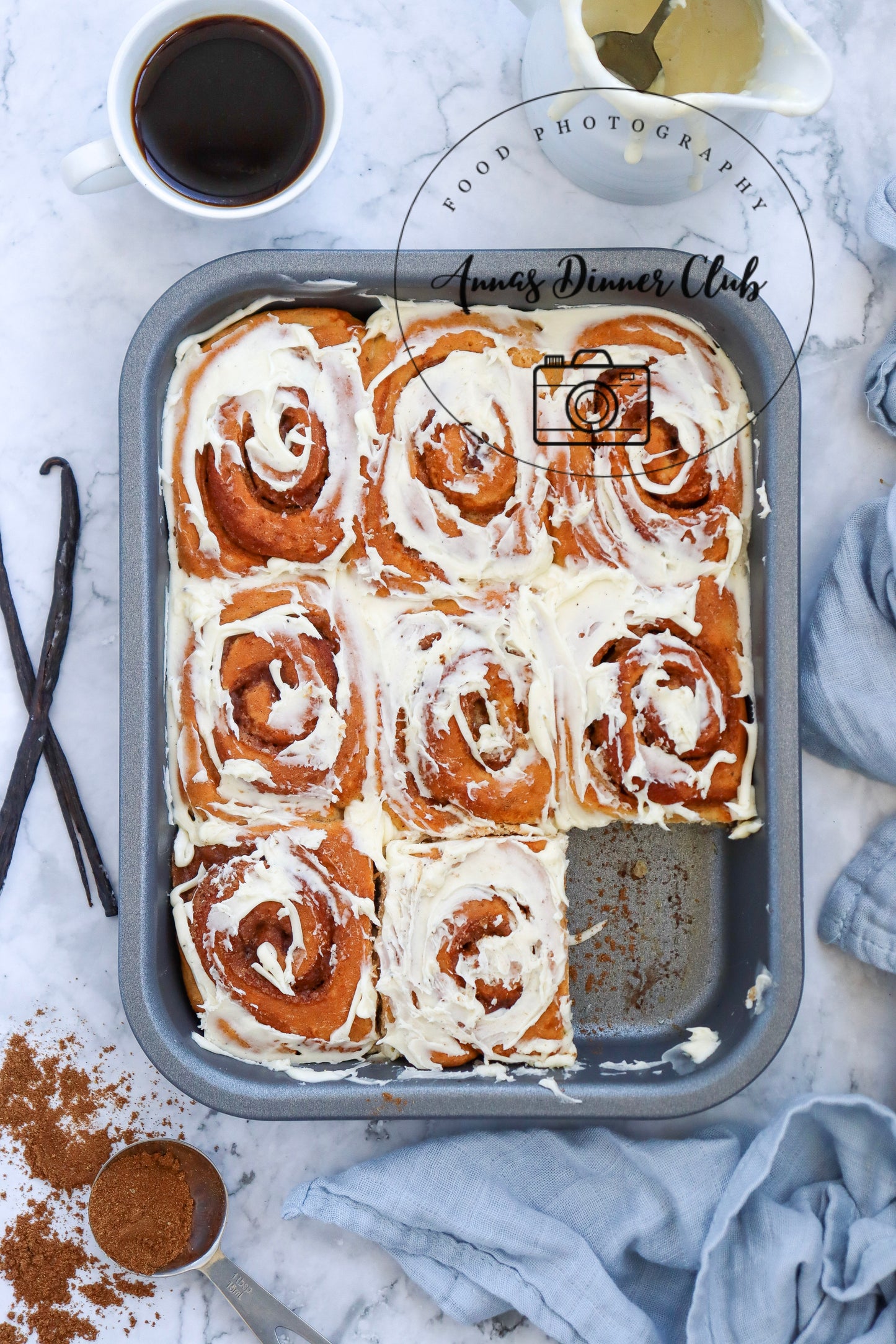 Vanilla Cinnamon rolls exclusive set 5