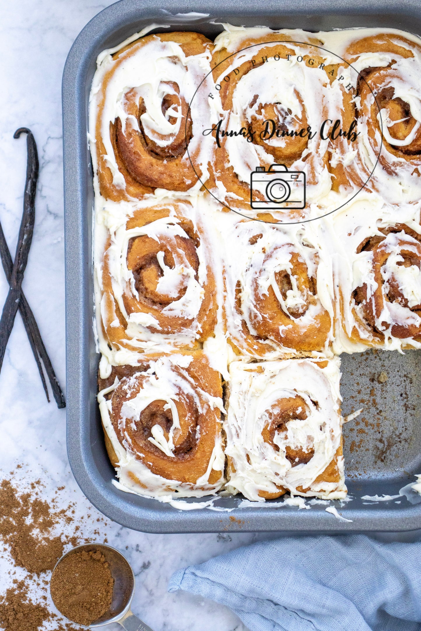 Vanilla Cinnamon rolls exclusive set 5