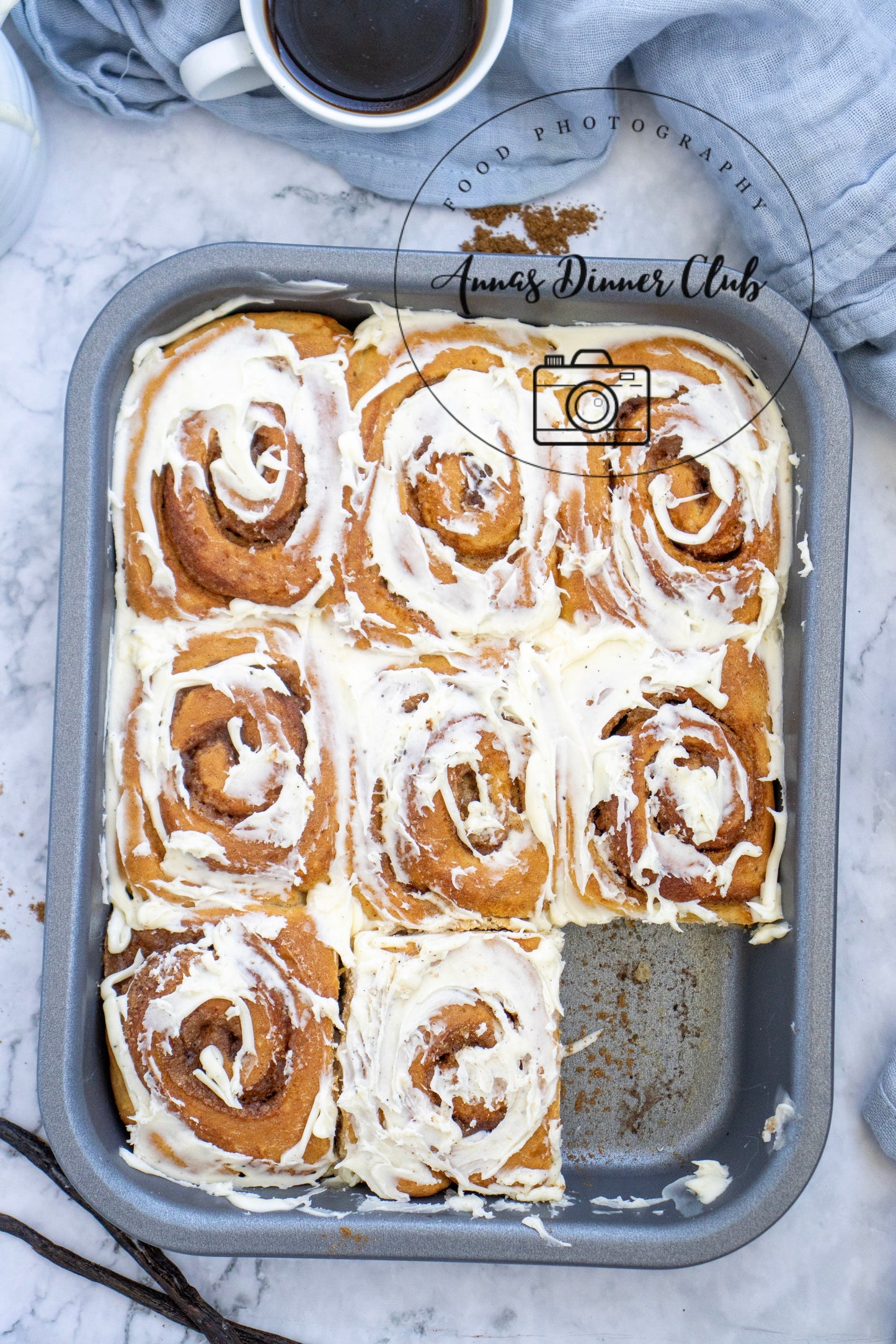 Vanilla Cinnamon rolls exclusive set 5