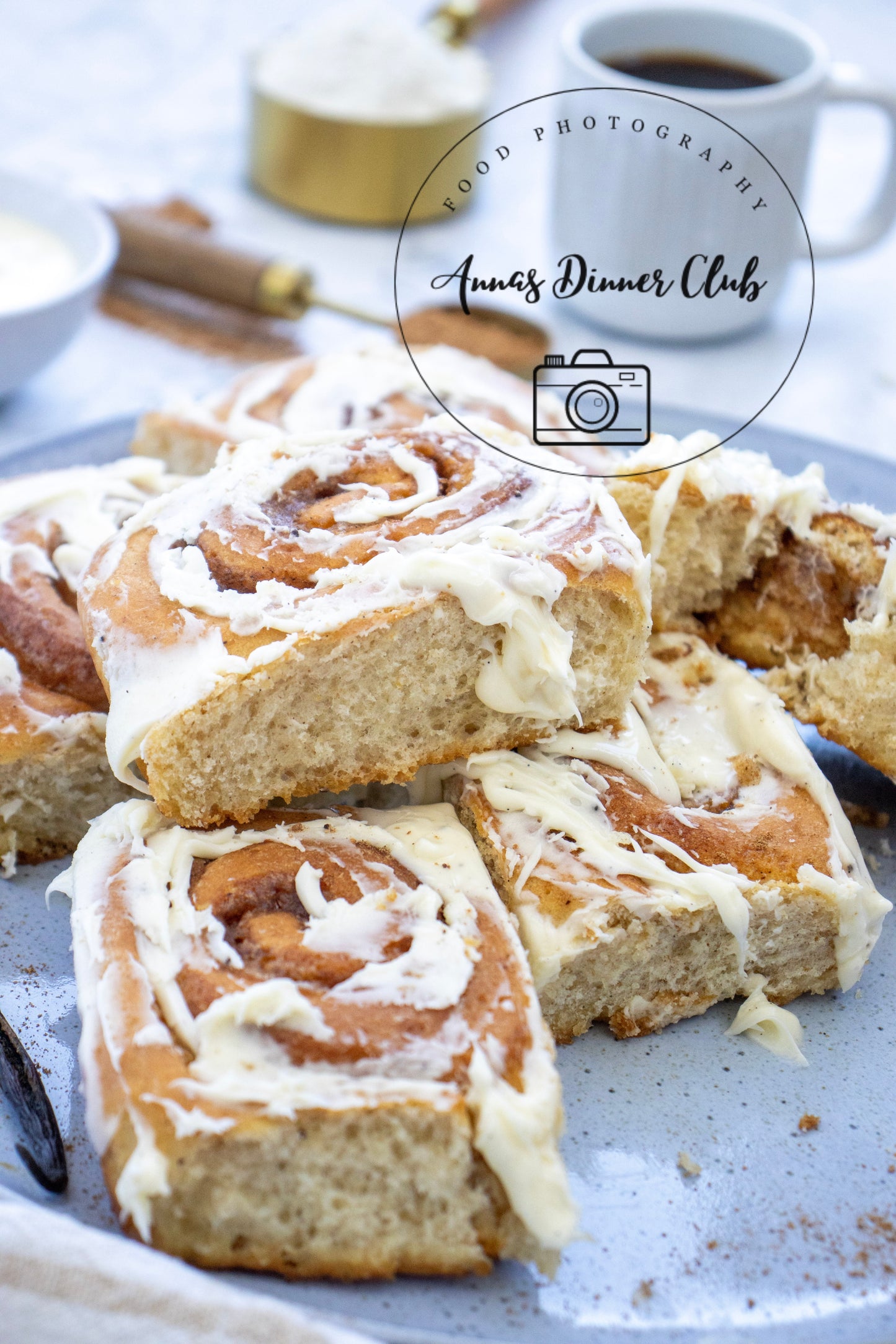 Vanilla Cinnamon rolls semi exclusive set 6