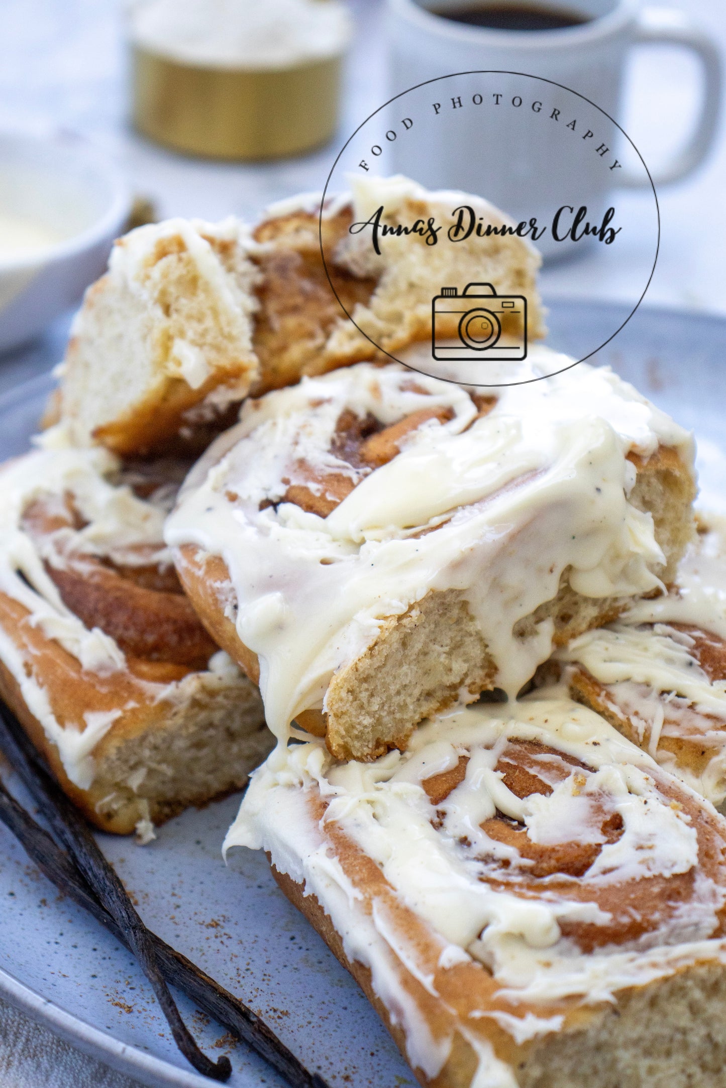 Vanilla Cinnamon rolls semi exclusive set 6