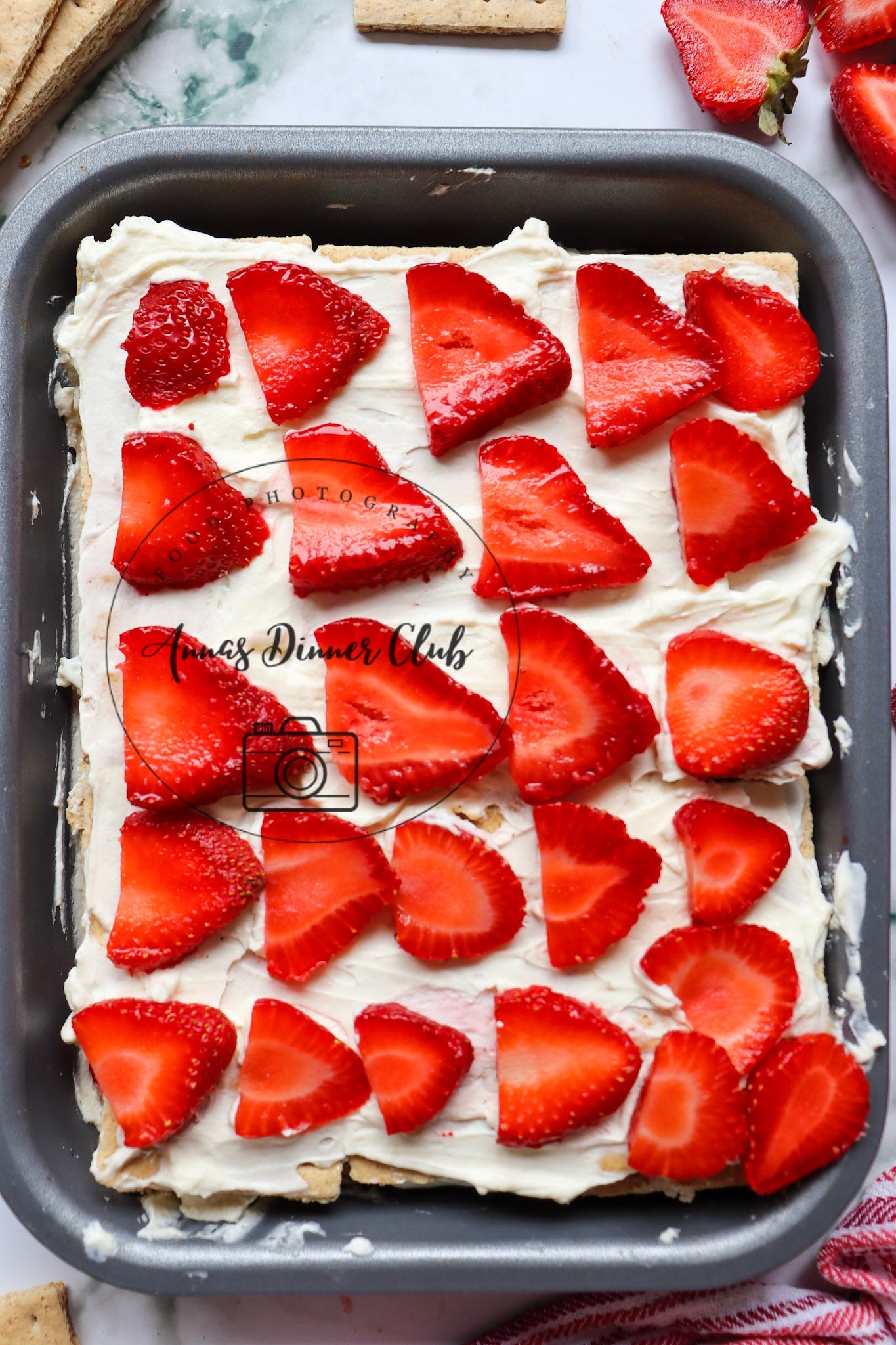 Strawberry Ice box cake - exclusive set