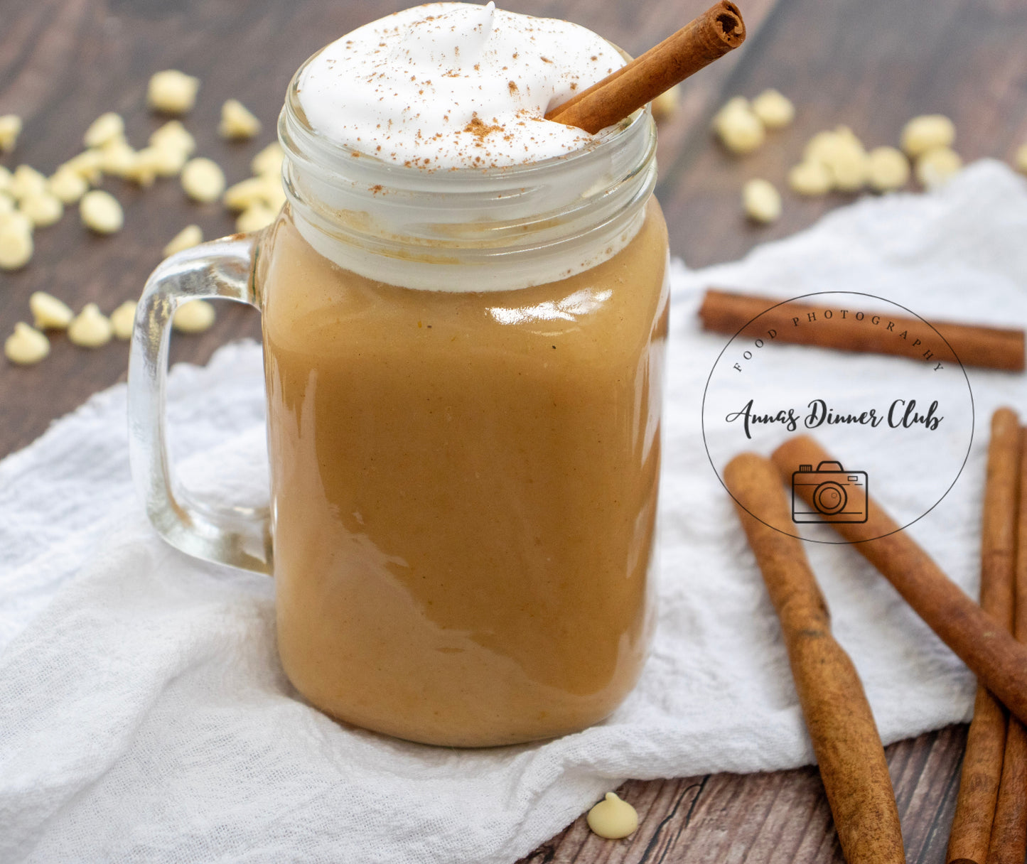 White chocolate pumpkin drink PLR set