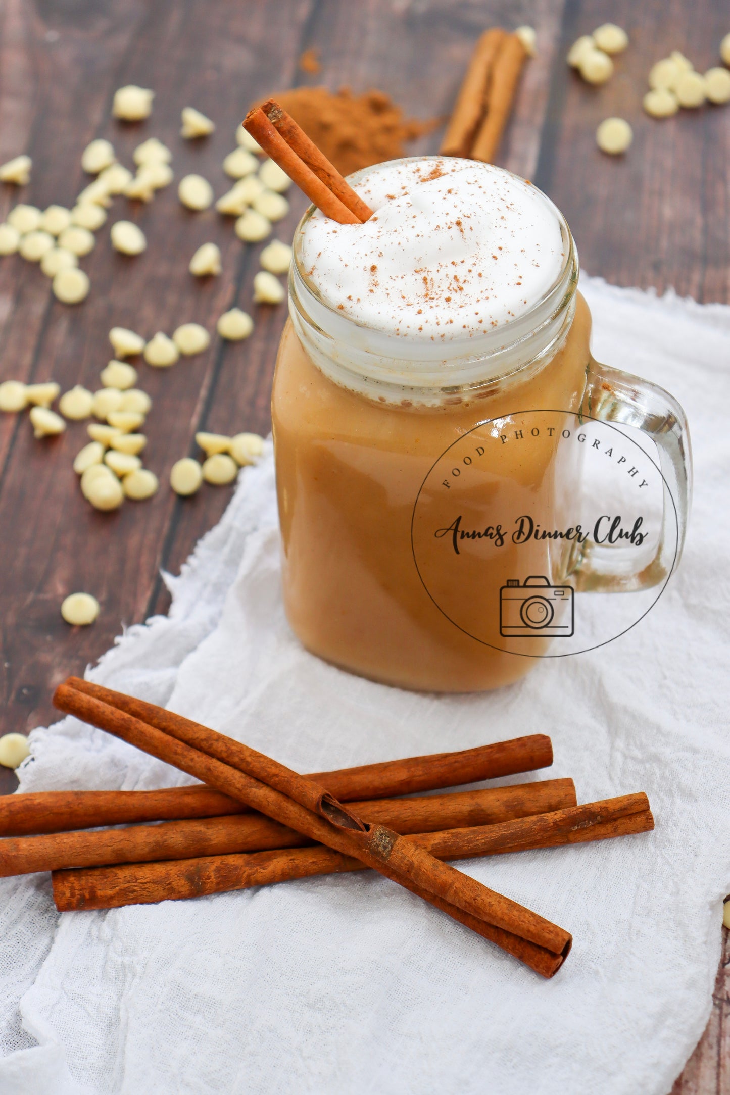White chocolate pumpkin drink PLR set