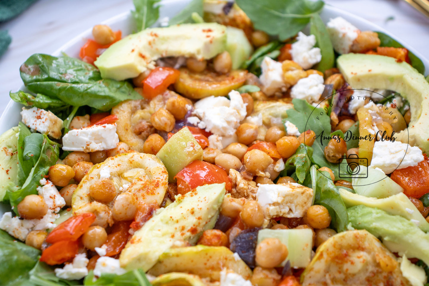 Sheet Pan Chickpeas with vegetables exclusive set