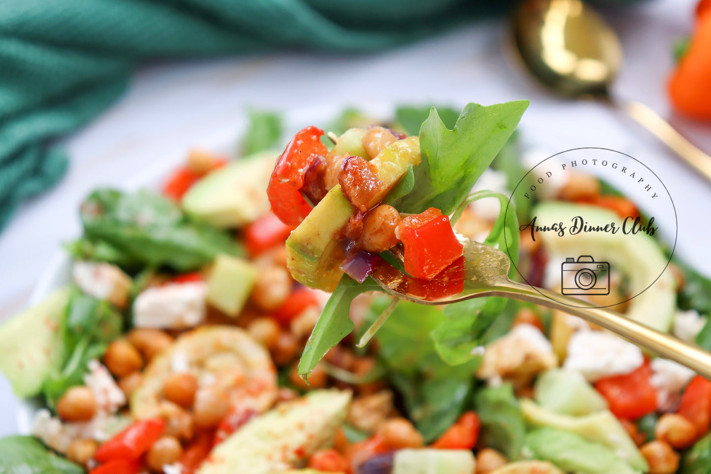 Sheet Pan Chickpeas with vegetables exclusive set