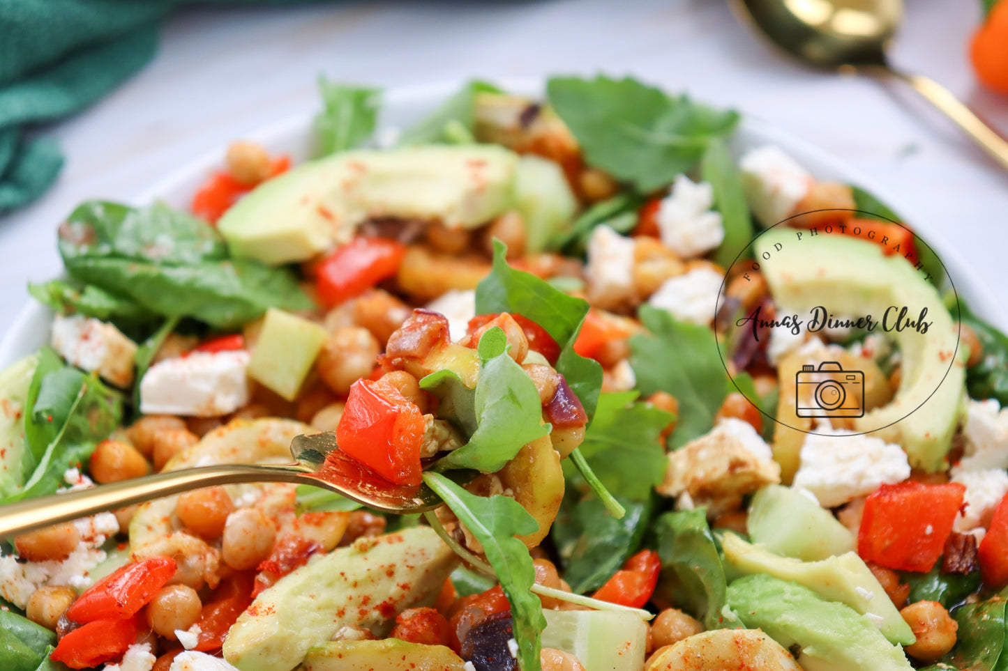 Sheet Pan Chickpeas with vegetables exclusive set