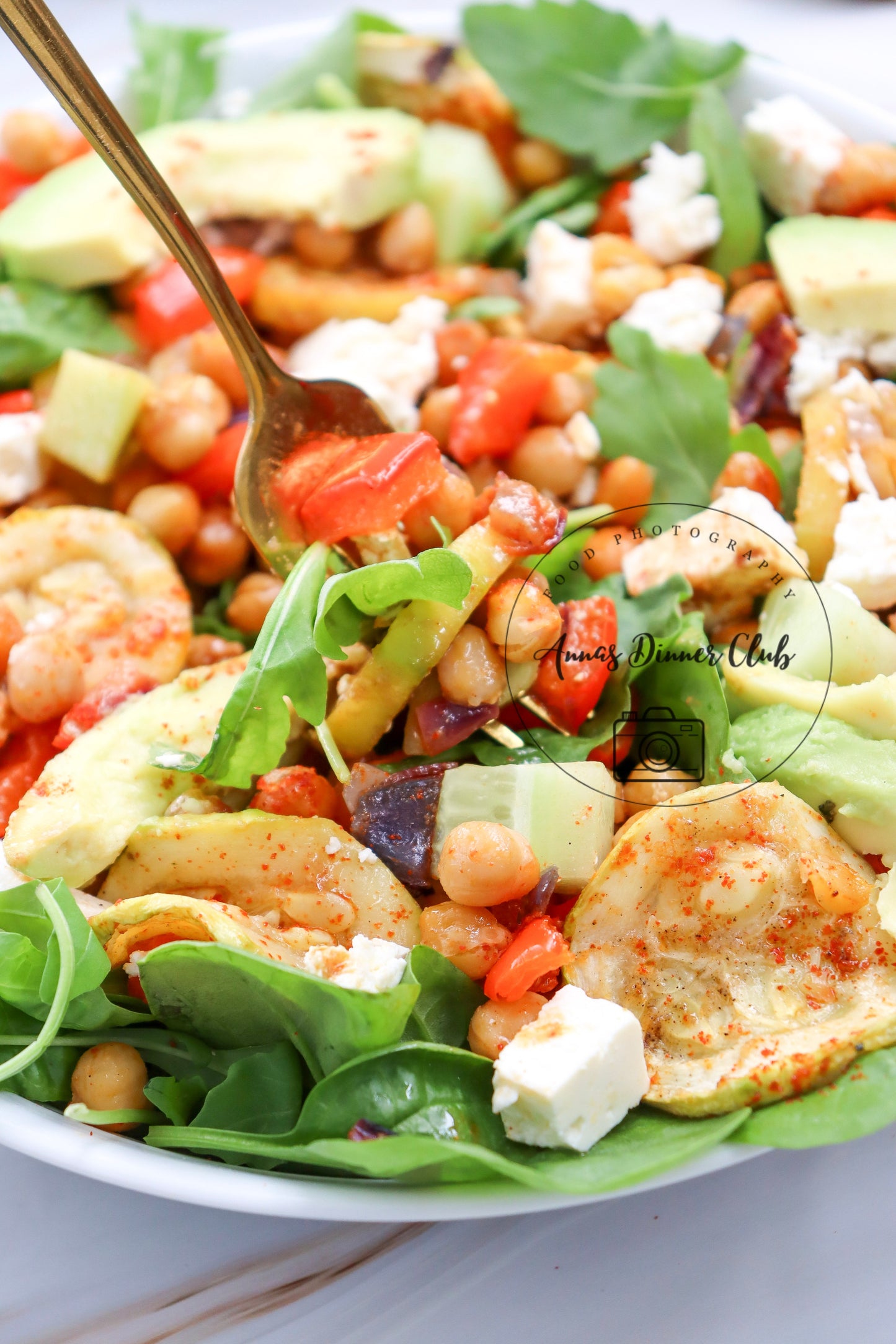 Sheet Pan Chickpeas with vegetables exclusive set