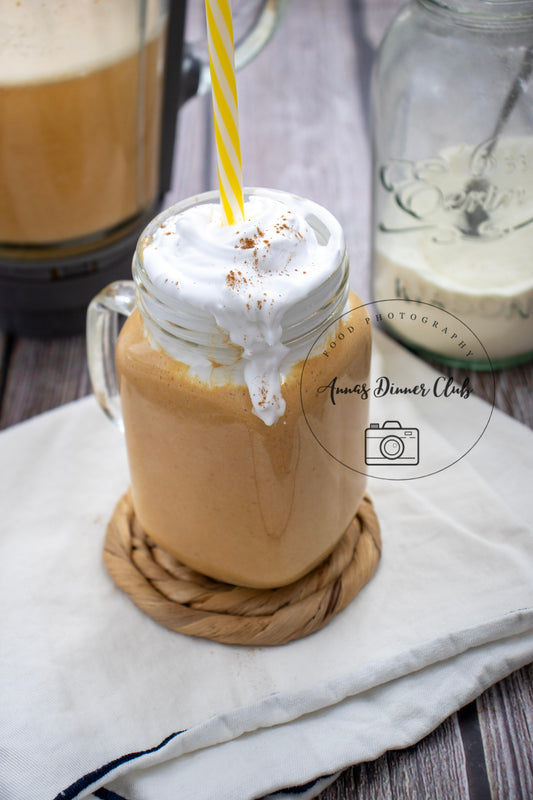 Protein powder pumpkin drink PLR set