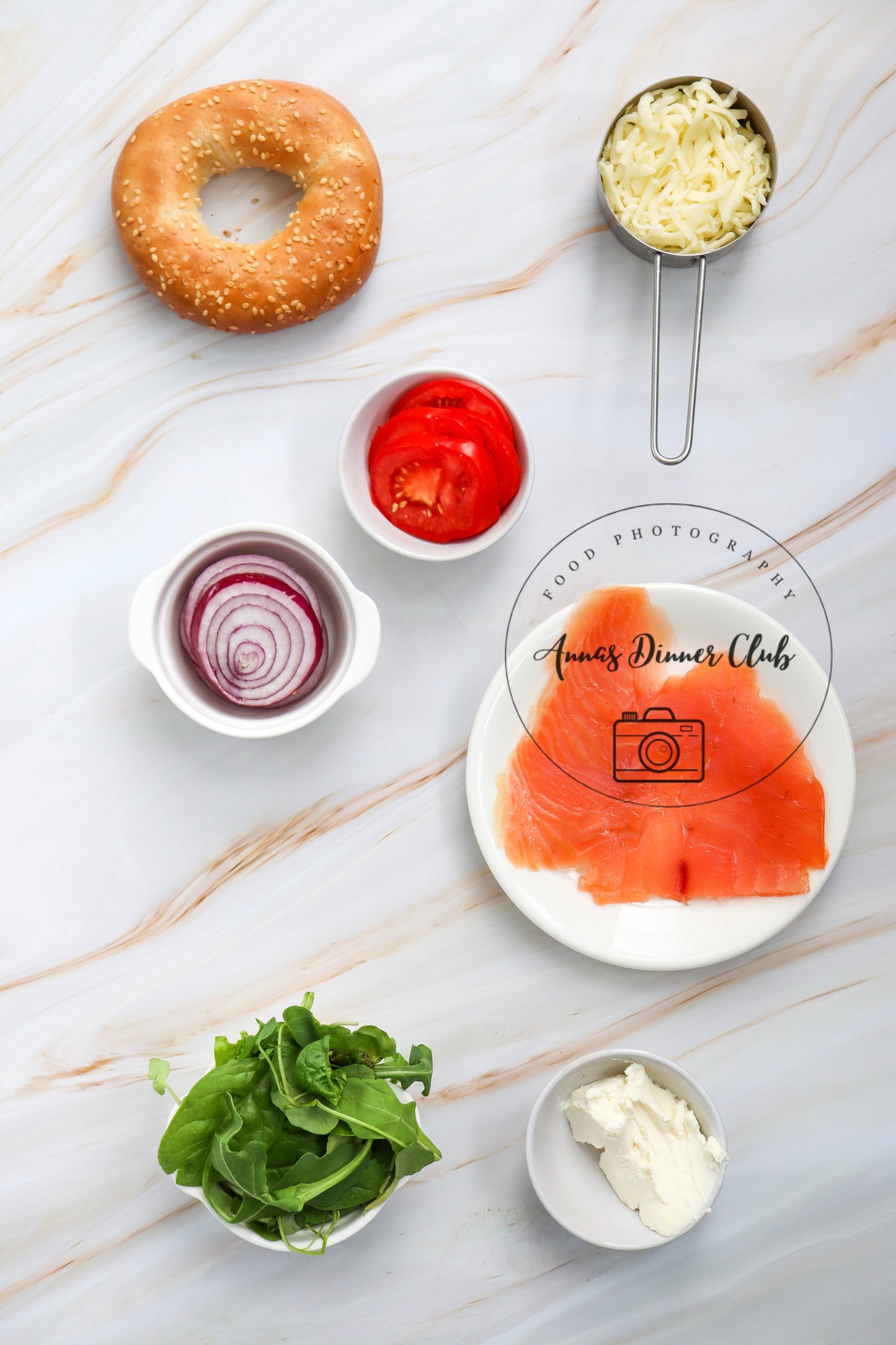 Smoked Salmon Bagel PLR limited set