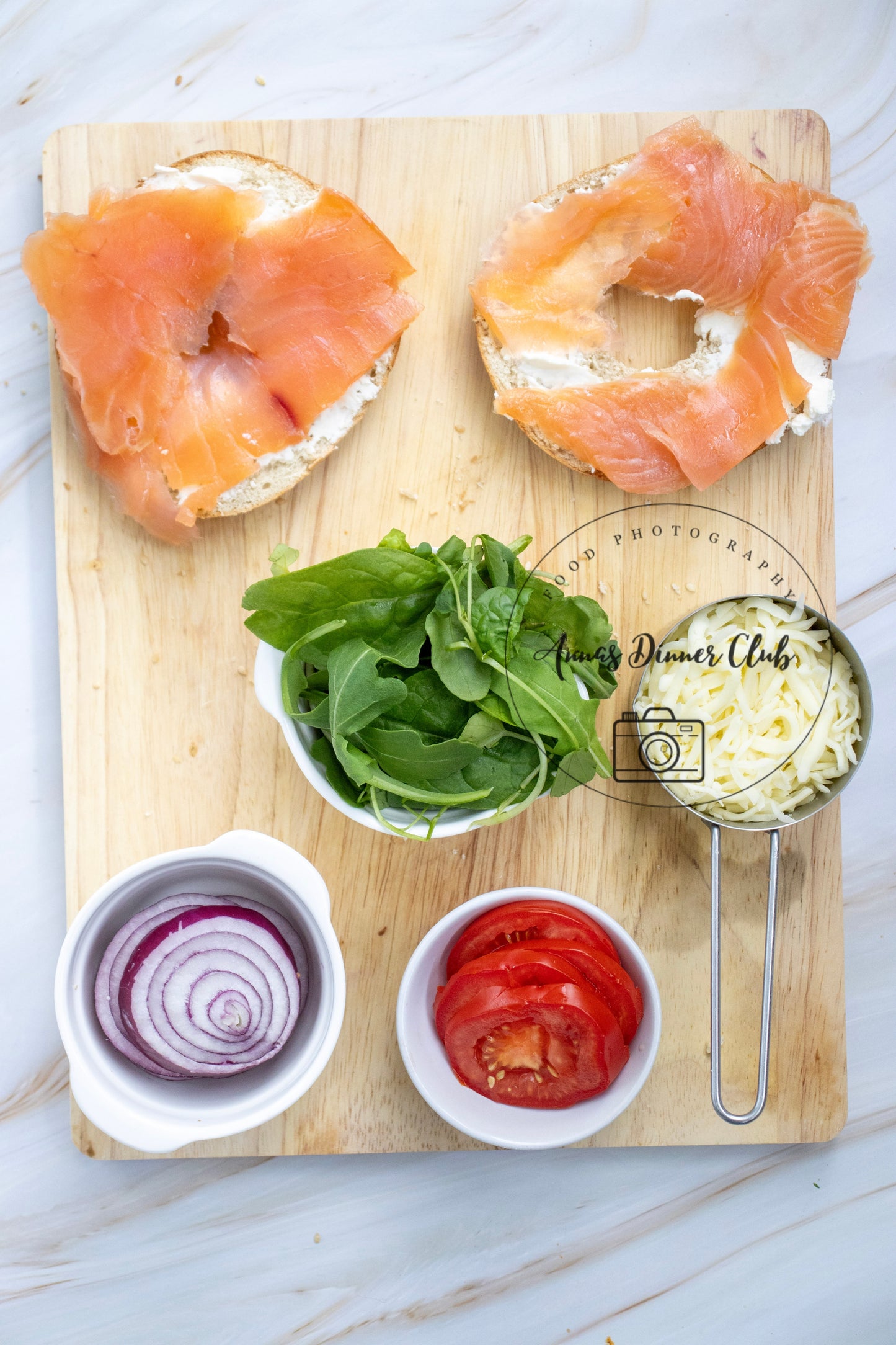 Smoked Salmon Bagel PLR limited set