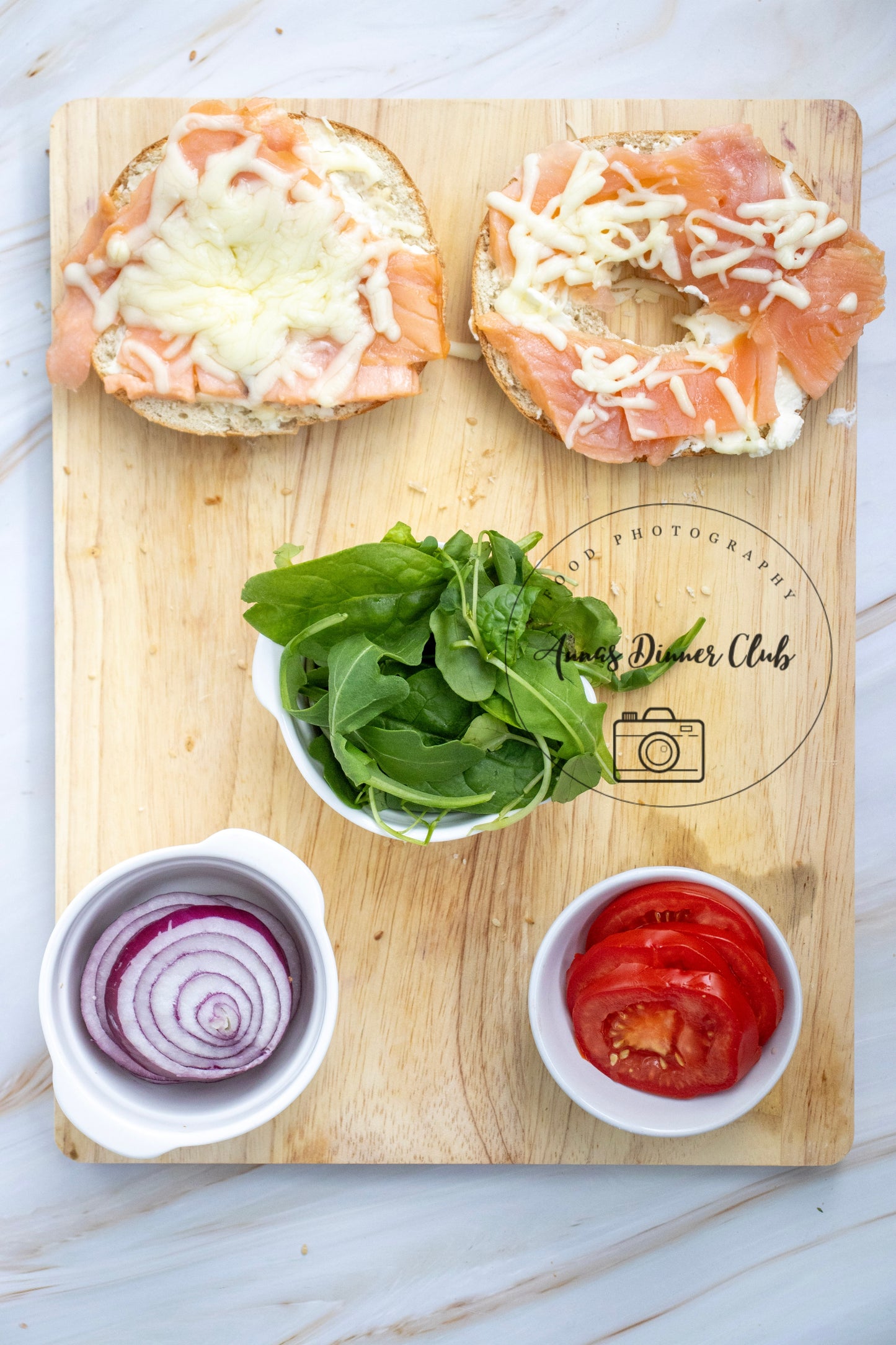 Smoked Salmon Bagel PLR limited set