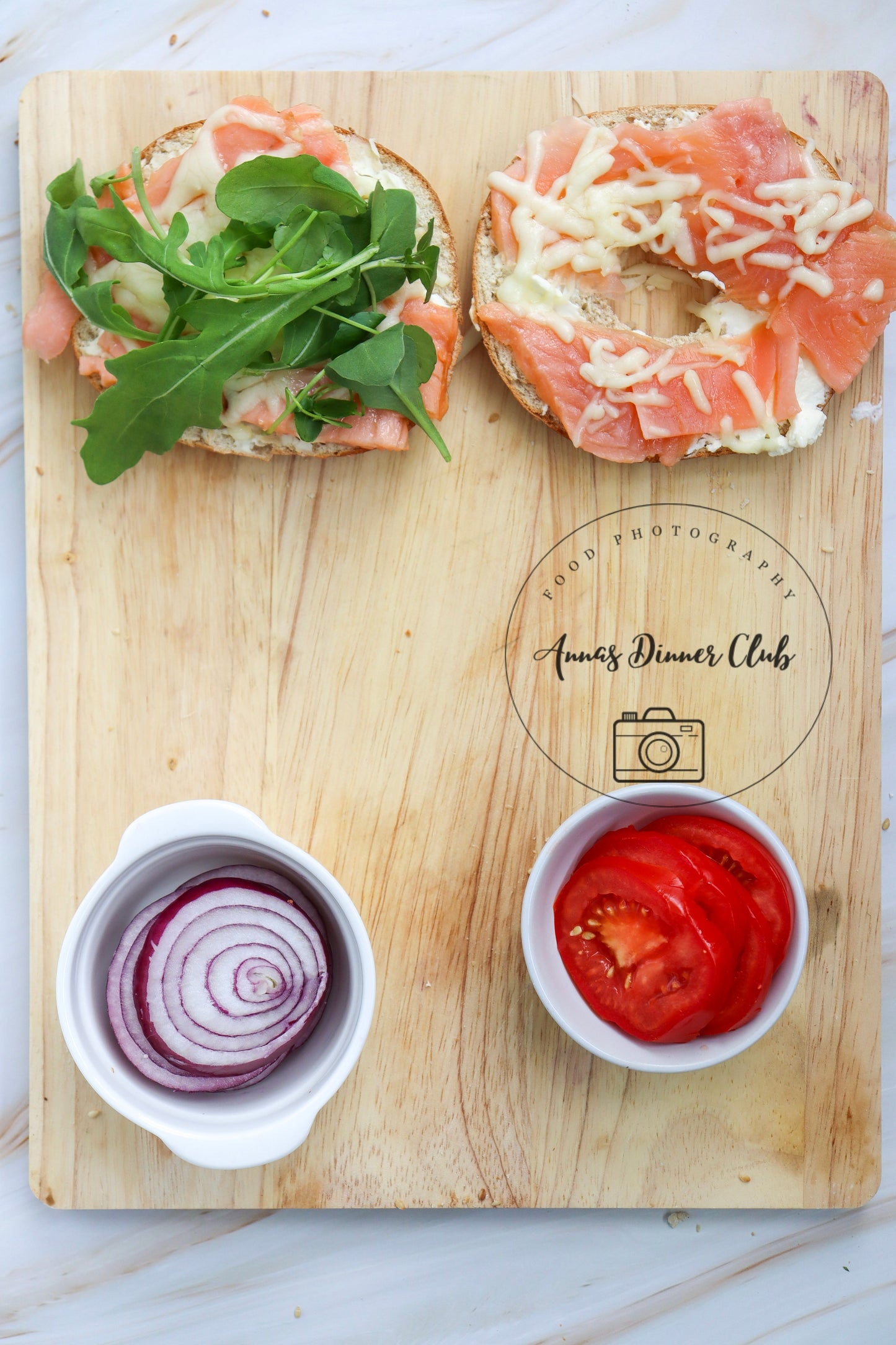 Smoked Salmon Bagel PLR limited set