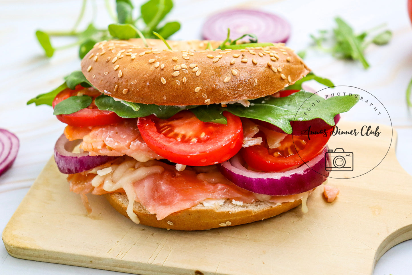 Smoked Salmon Bagel PLR limited set