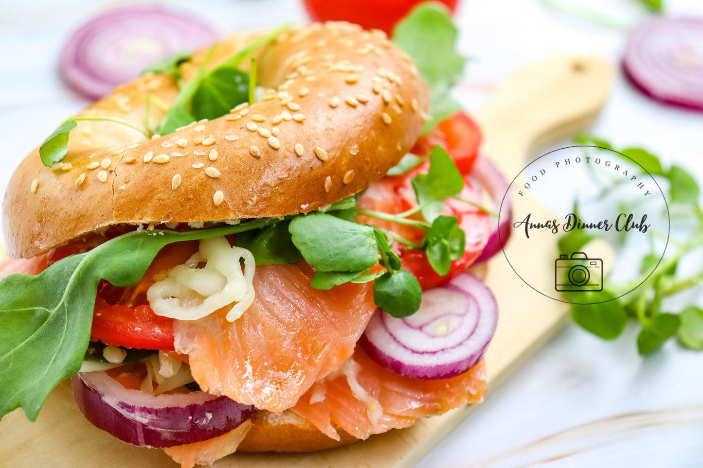 Smoked Salmon Bagel PLR limited set