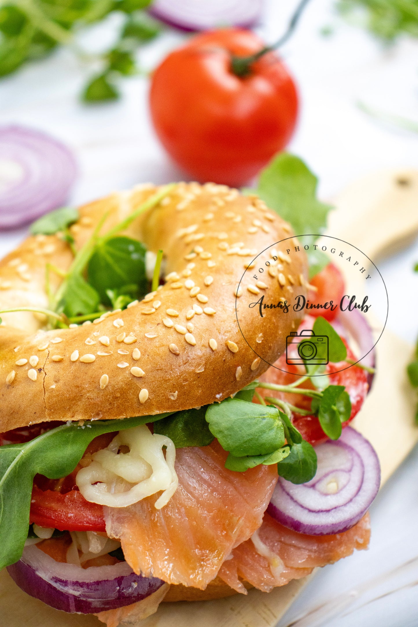 Smoked Salmon Bagel PLR limited set