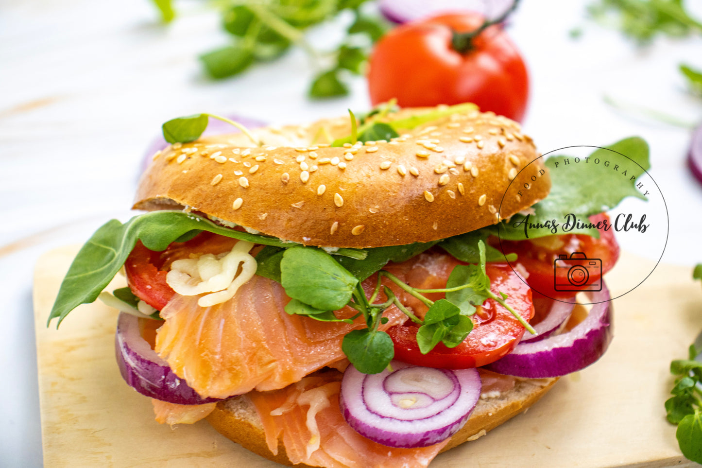 Smoked Salmon Bagel PLR limited set