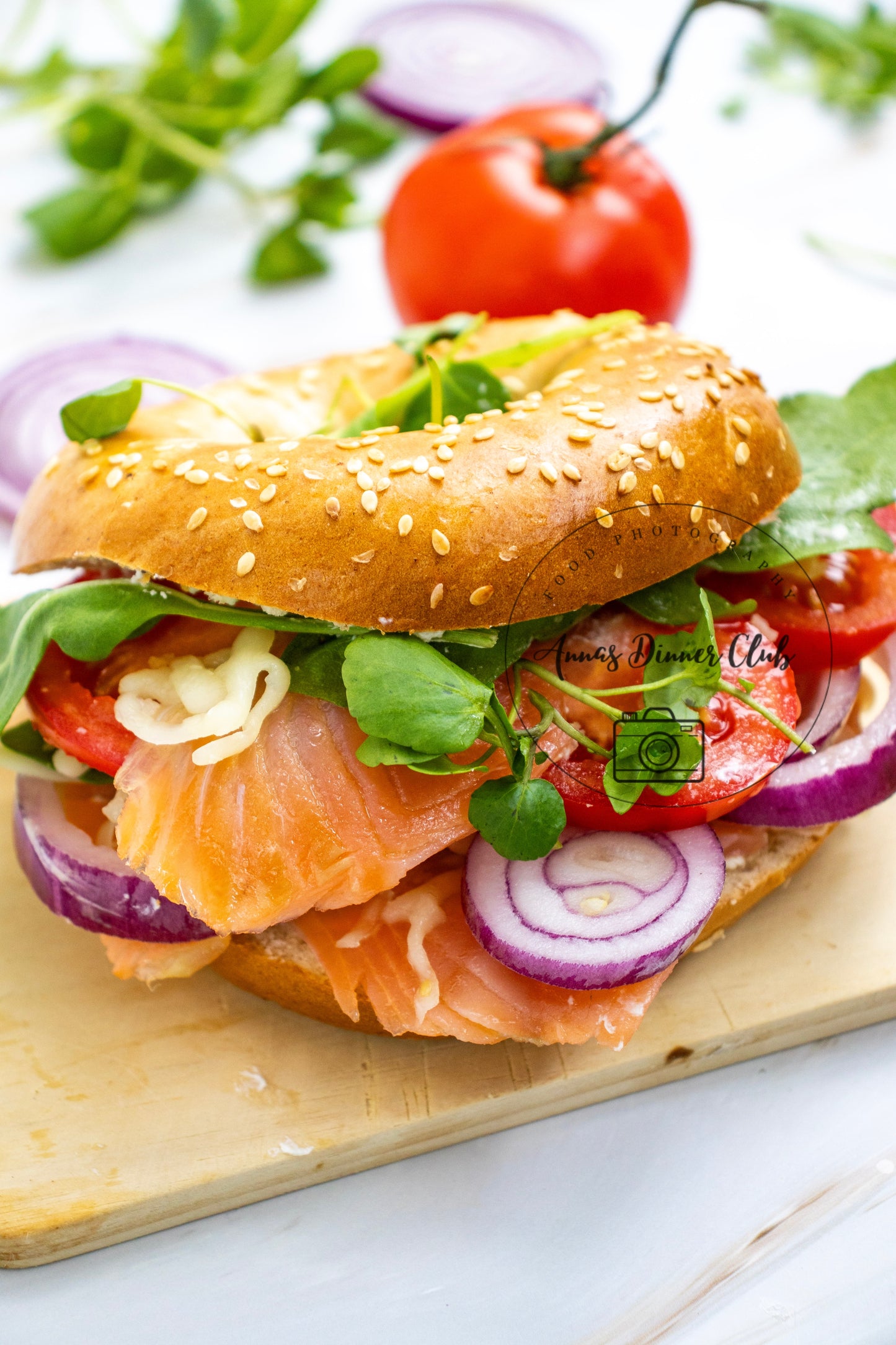 Smoked Salmon Bagel PLR limited set