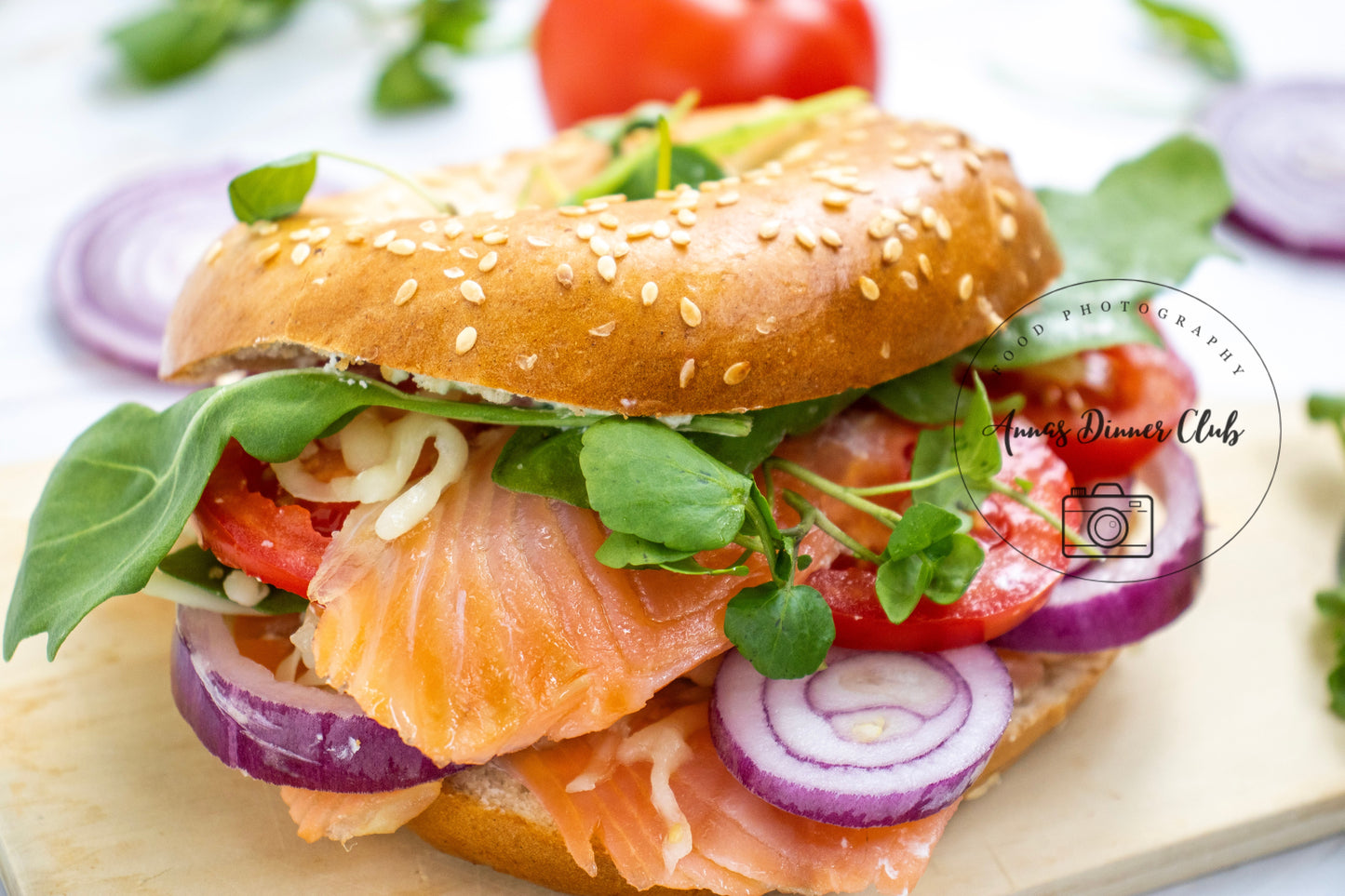 Smoked Salmon Bagel PLR limited set