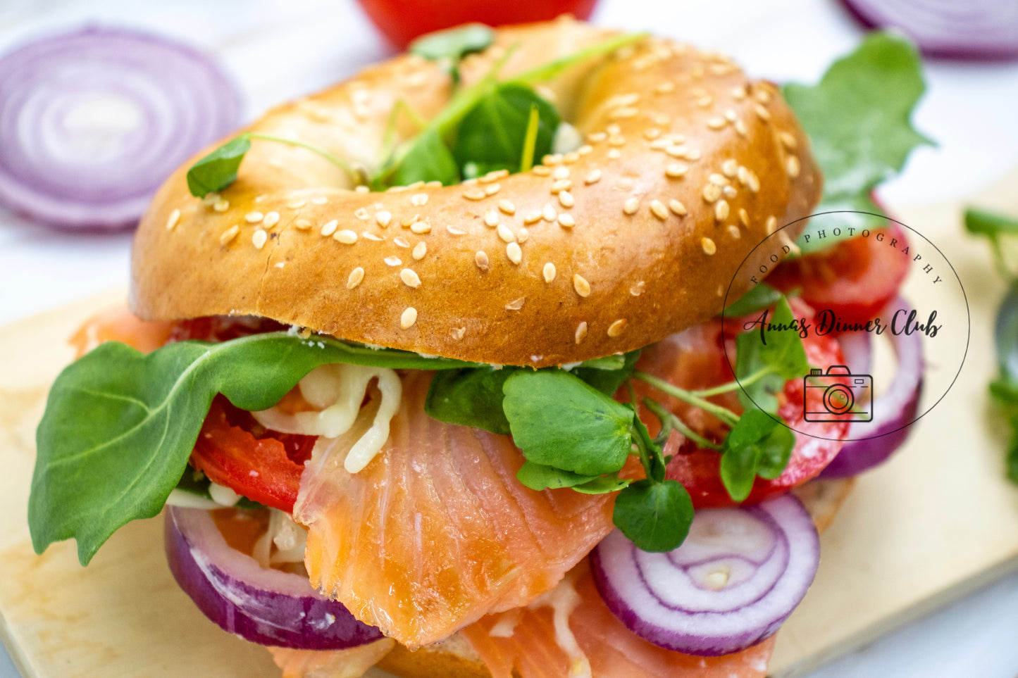 Smoked Salmon Bagel PLR limited set