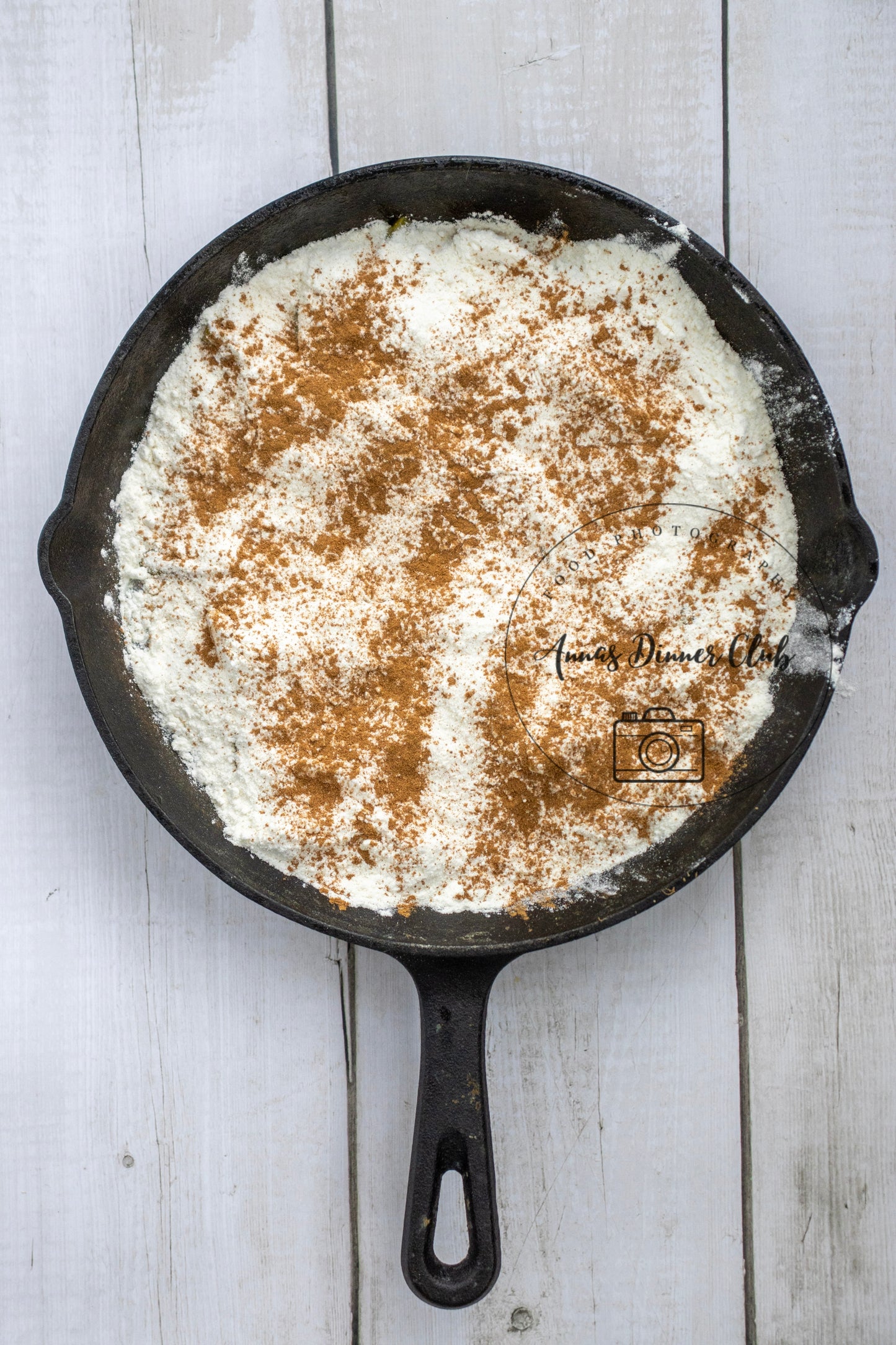 Skillet Peach Dump Cake PLR set