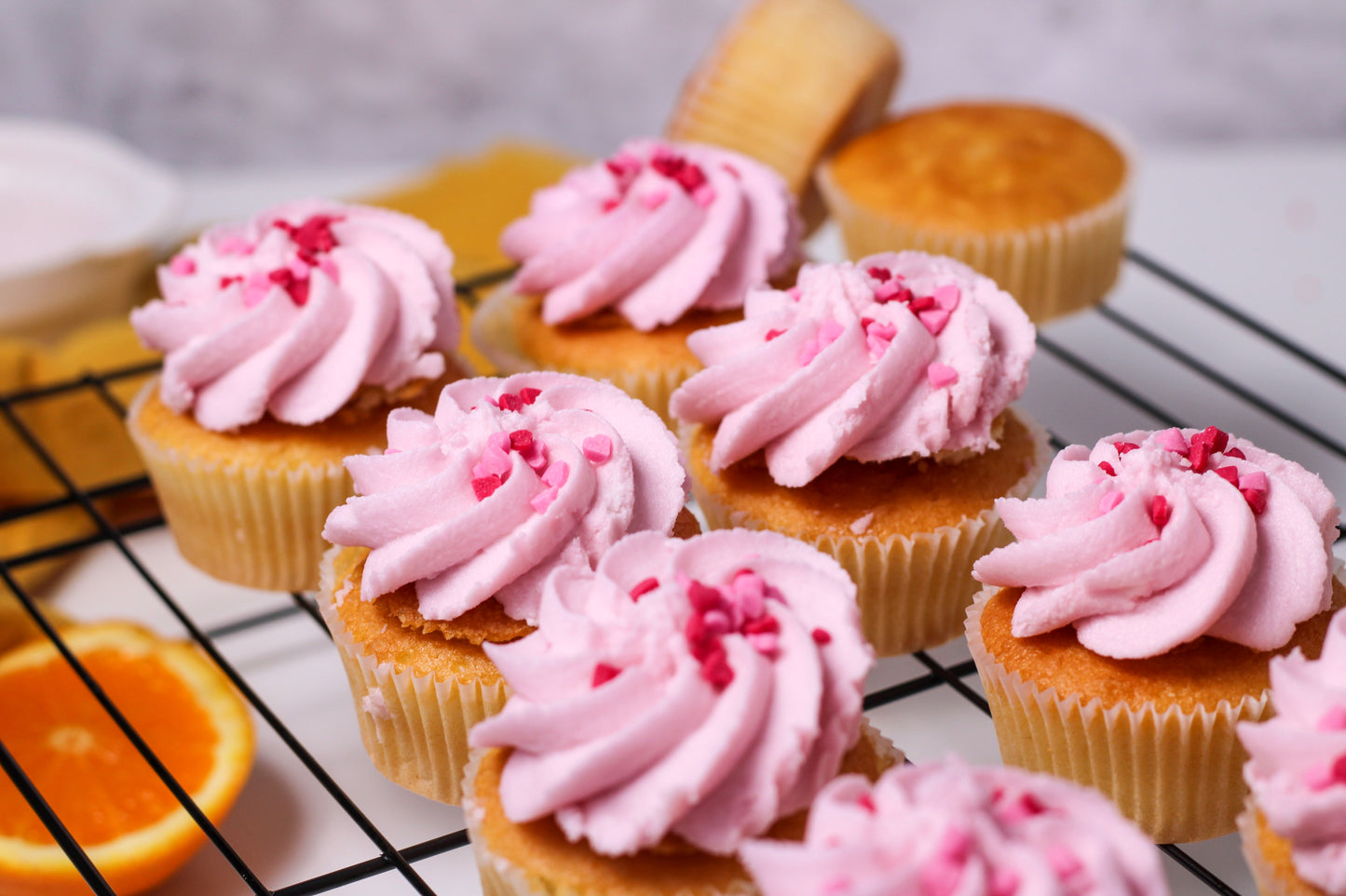 Pink Cupcakes semi exclusive set 4