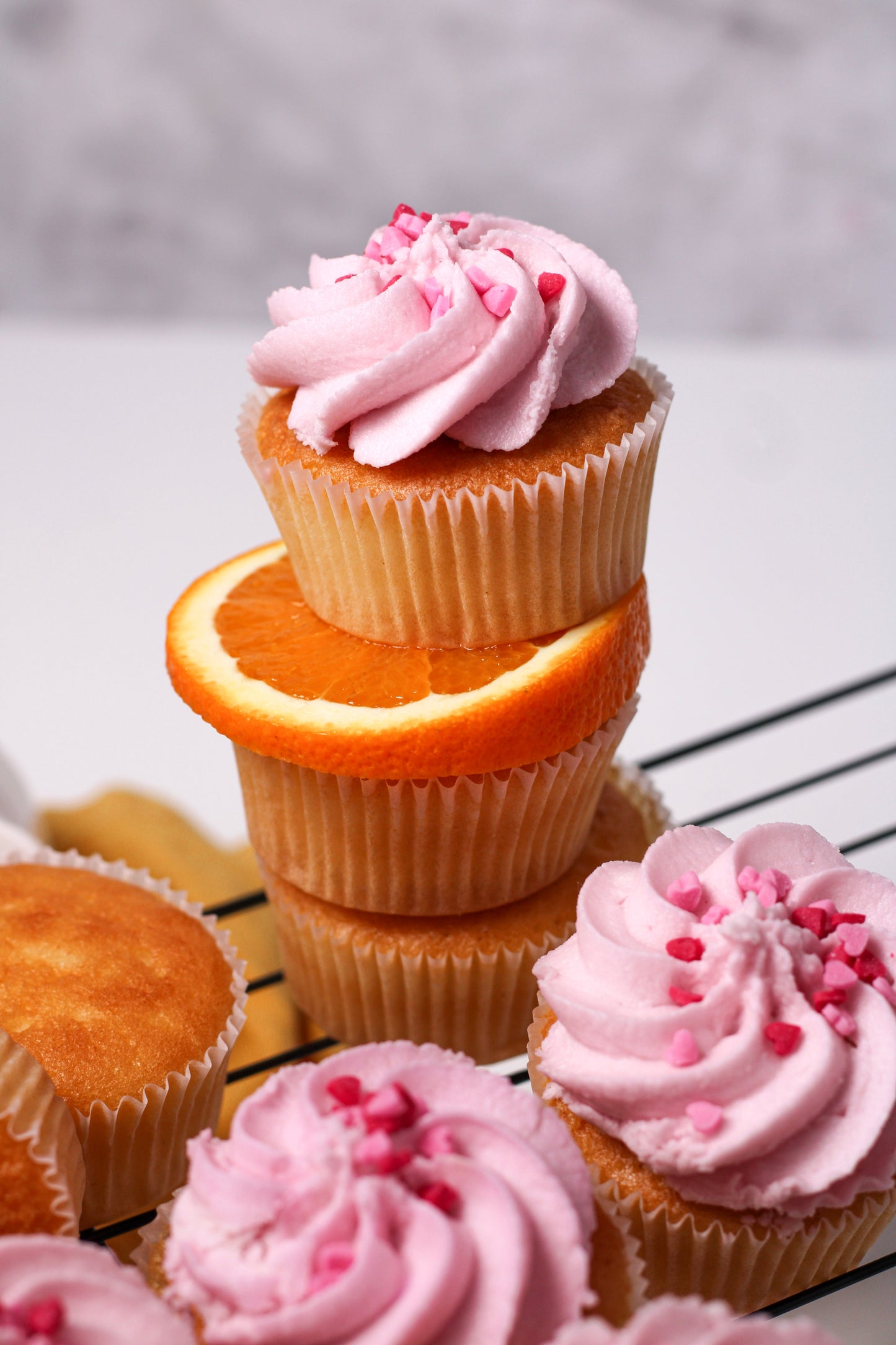 Pink Cupcakes semi exclusive set 4