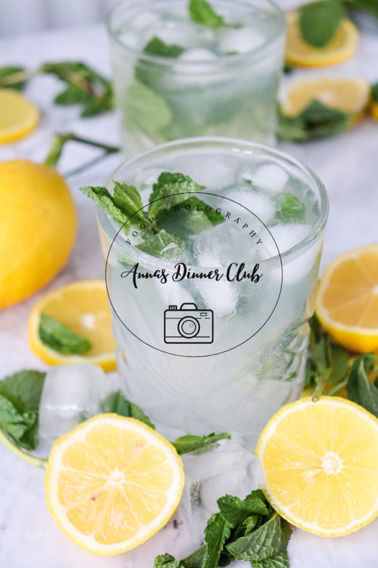 Lemon Mojito Mocktail PLR set