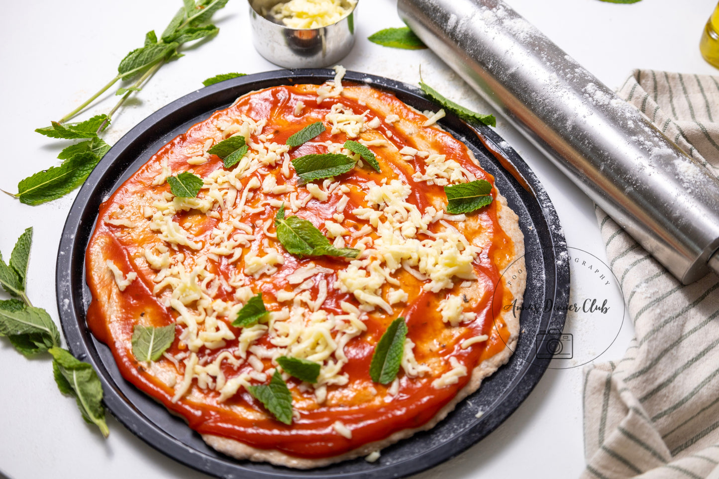 Home made Pizza Margherita PLR set