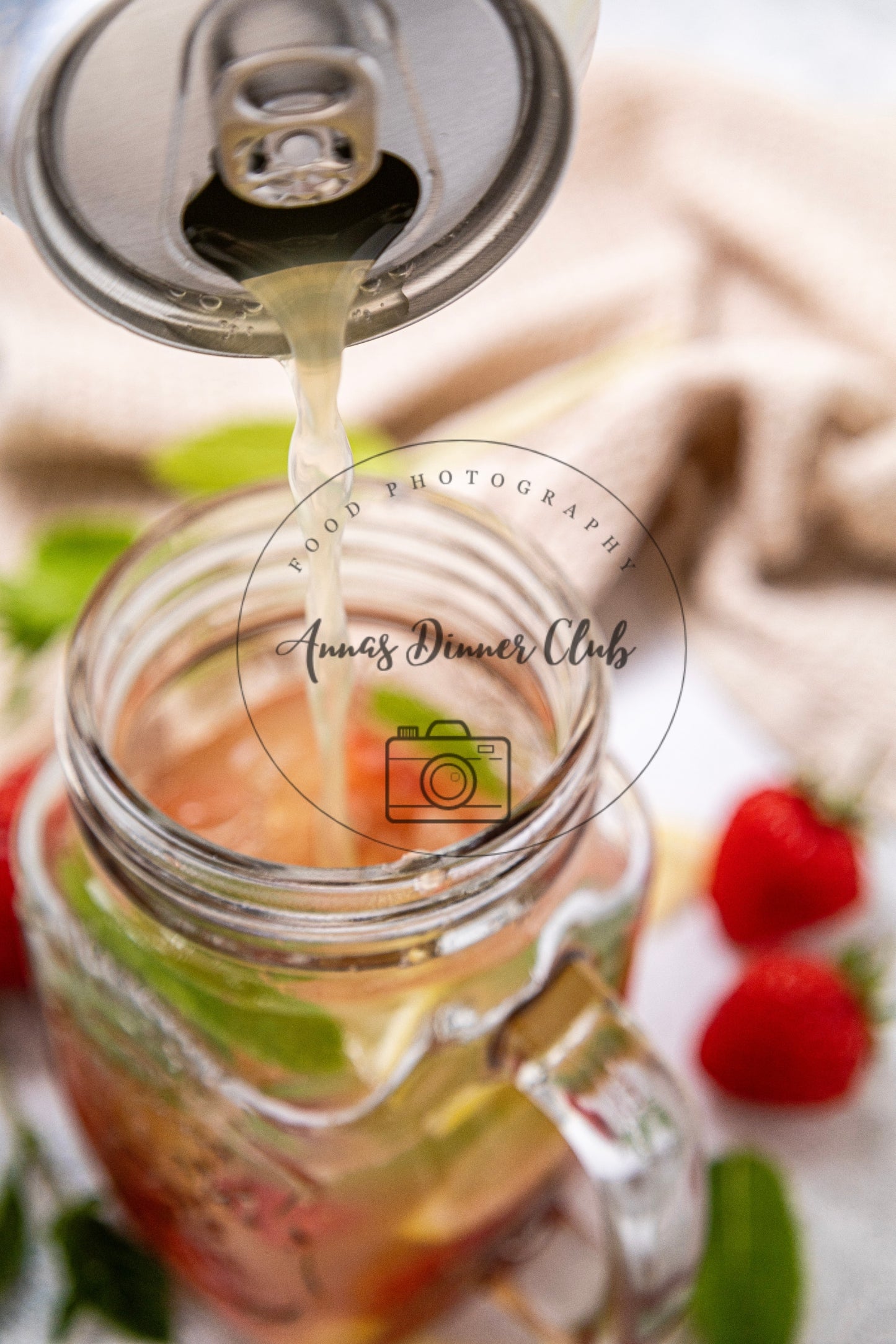 Strawberry Mojito Mocktail LIMITED PLR ( limited to 25 buyers)