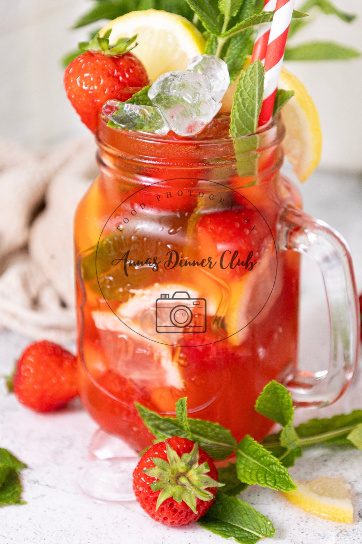 Strawberry Mojito Mocktail LIMITED PLR ( limited to 25 buyers)