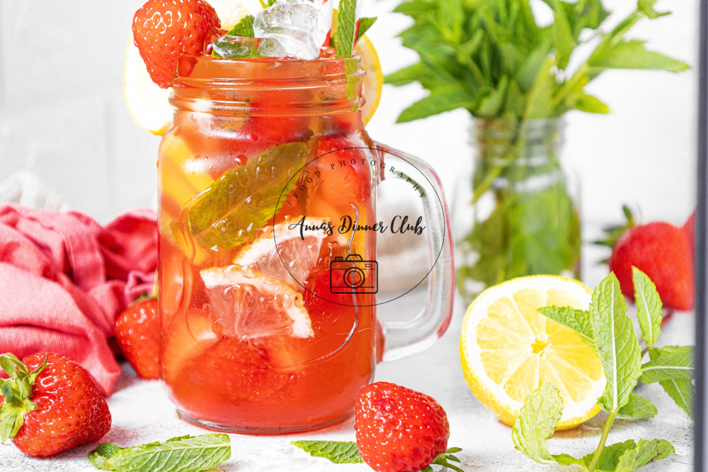 Strawberry Mojito Mocktail LIMITED PLR ( limited to 25 buyers)