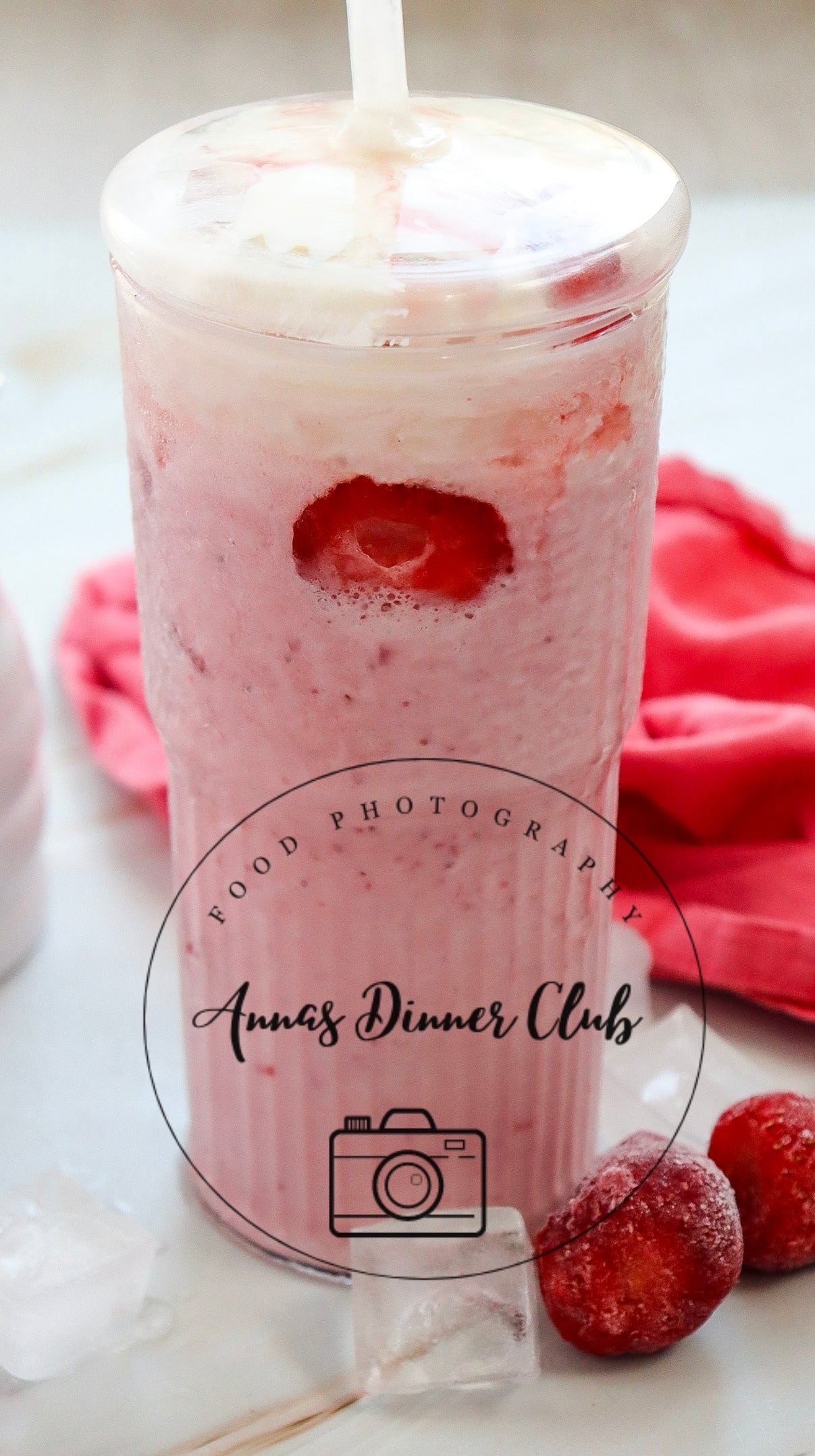 Starbucks Inspired Strawberry Cheesecake Frappuccino healthier version-PLR set