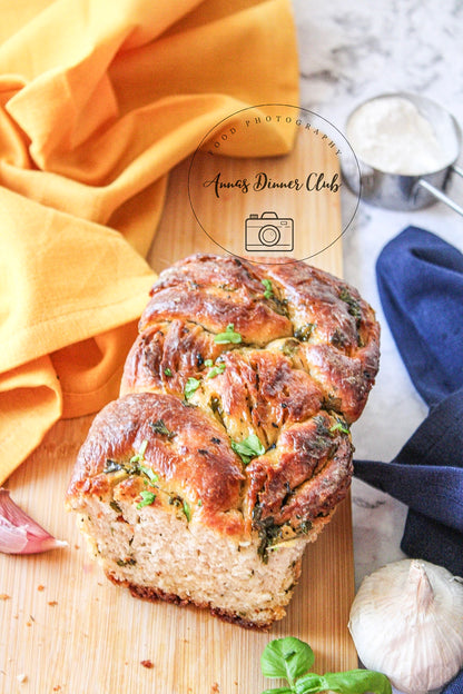 Garlic Swirl Bread PLR set