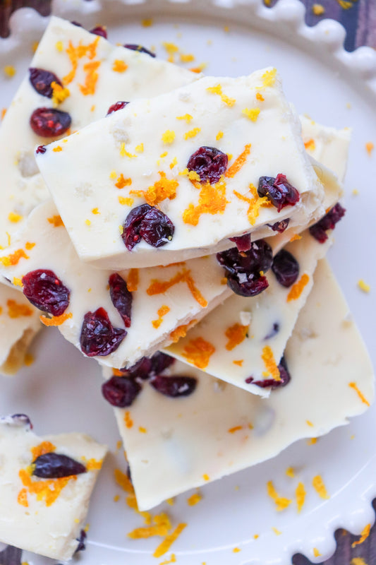 White chocolate cranberry bark  - semi exclusive set 3