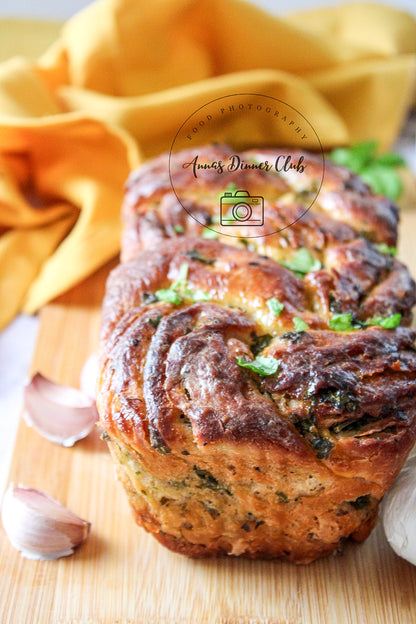 Garlic Swirl Bread PLR set