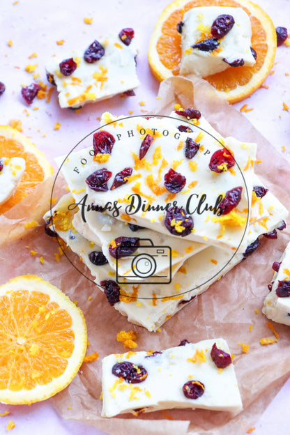 White chocolate cranberry bark  - semi exclusive set 2