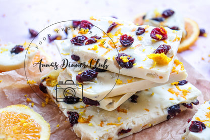 White chocolate cranberry bark  - semi exclusive set 2