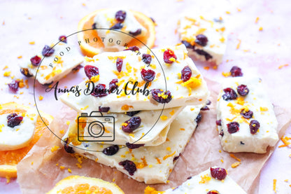 White chocolate cranberry bark  - semi exclusive set 2