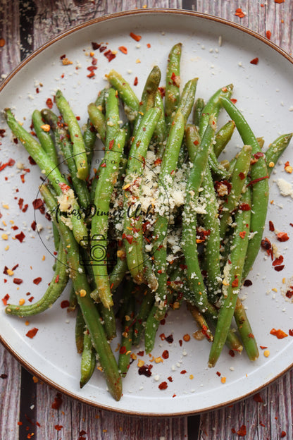 Parmesan green beans  - semi exclusive set 3