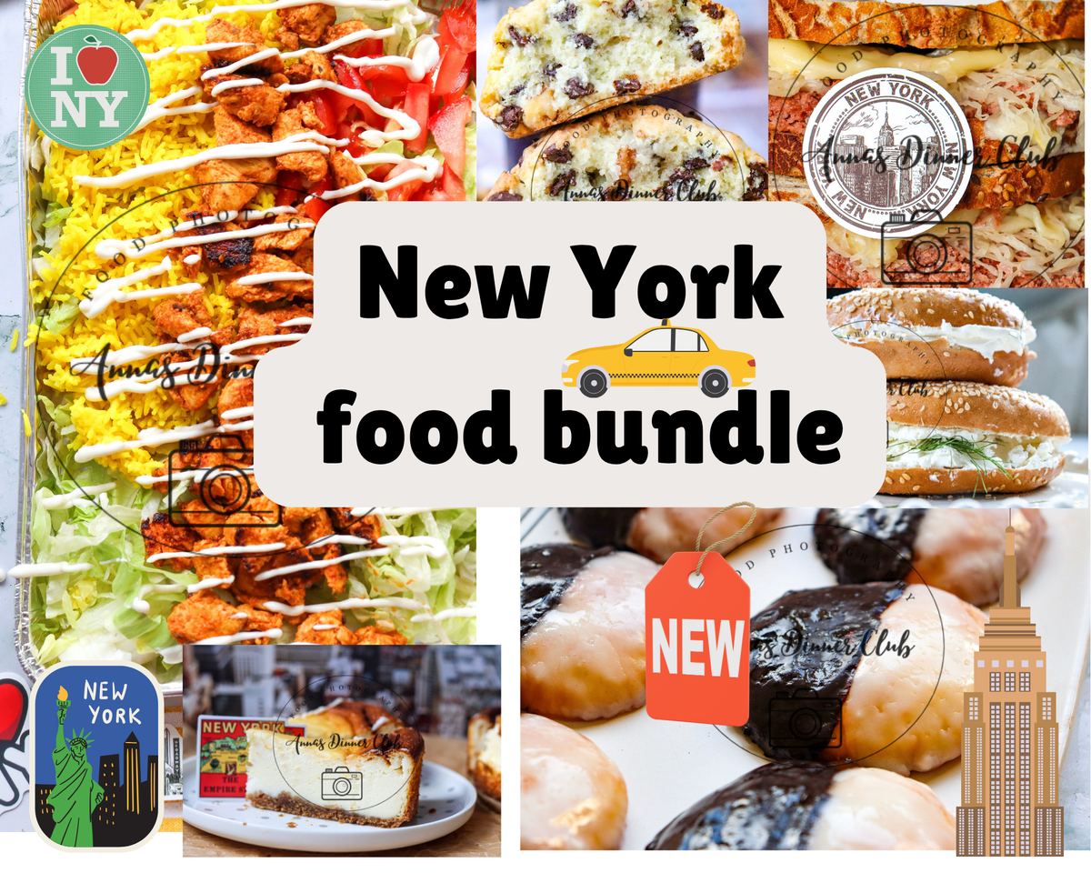 New York food bundle   -limited to 20 buyers PLR set ( 8  recipes)