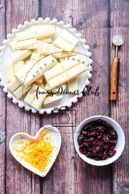 White chocolate cranberry bark  - semi exclusive set 2